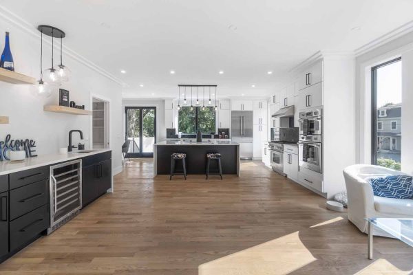 Kitchen and Dining Straight on